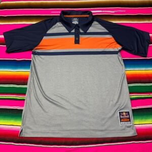 Official Red Bull KTM Polo Shirt‎ Men's XL Blue Orange JR Supercross Racing Team